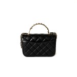 Chanel 23B Mini Flap Bag with Two-Tone Handle